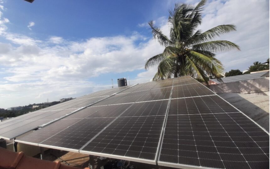 25kW On Grid Installation in an Industry in Peenya