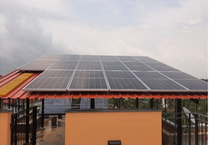 12kW On Grid Installation in common area in a villa community in Kengeri